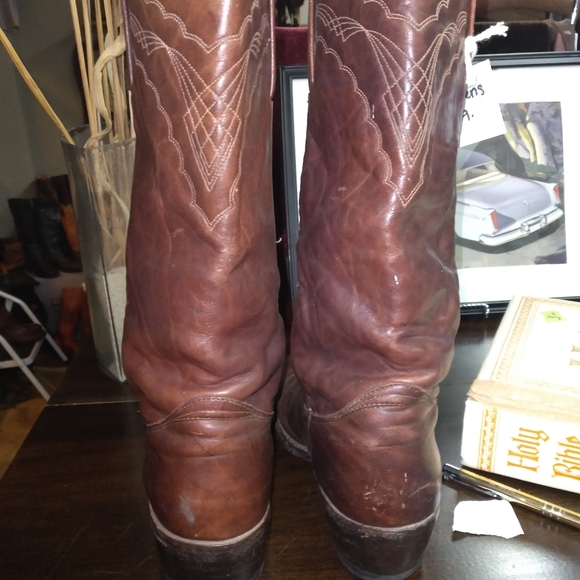 Frye custom Web boots size 7 men's or 9 woman's - Picture 3 of 7